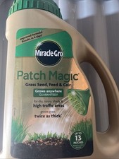 Miracle-Gro Patch Magic Grass Seed Feed Coir Lawn Patching Jug 1015G
