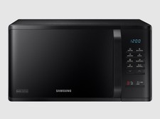 Samsung MS23K3555EK/EU 23L Solo Microwave Oven with Health Steam - Black
