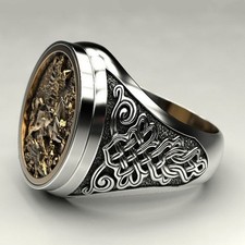Knights Templar Ring Stainless