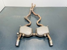 BMW E92 E93 Pre Lci  2006-2009 335i N54 Twin Exhaust Back Box Muffler #084