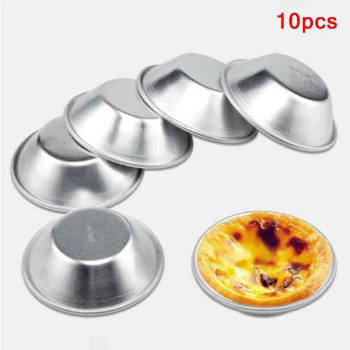 10pc aluminum tart molds - 10pc,