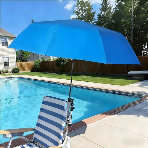 Beach chair umbrella - umbrella, with