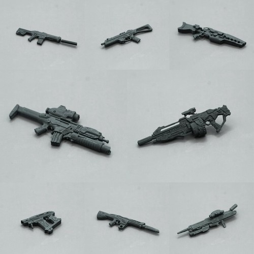Scale gun model soldier - gun,