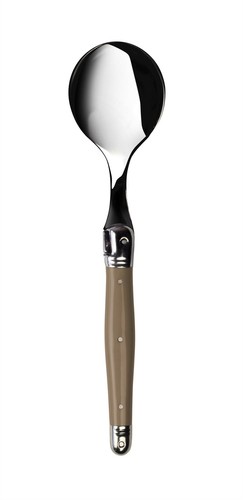 Laguiole soup spoon - laguiole, spoon,