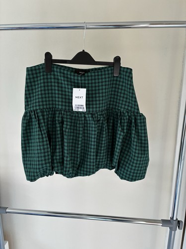 Next tartan bubble skirt size - bubble,