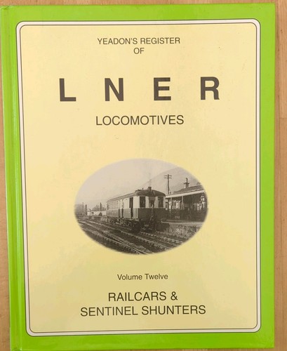 Yeadon register lner - of,