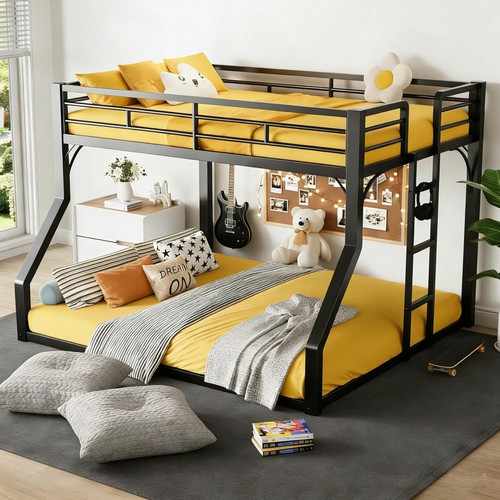 Space saving queen - over, king