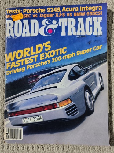 Road track magazine - road,