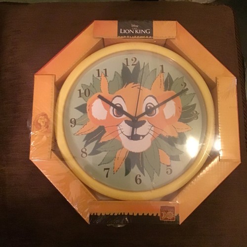Disney lion king wall clock - disney,