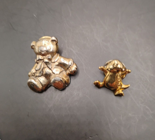 Vintage barney and teddy - teddy, bear