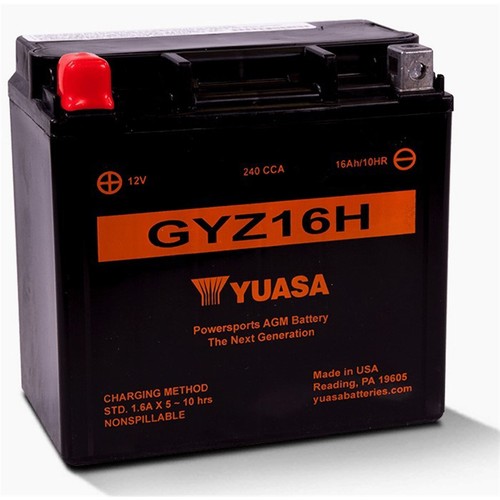 Yuasa battery gyz16h - battery,