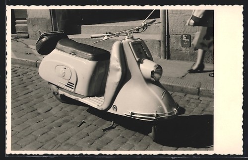 Photo postcard motorcycle - photo,