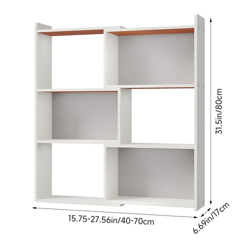 Wooden shelf bookcase shelving - wooden,
