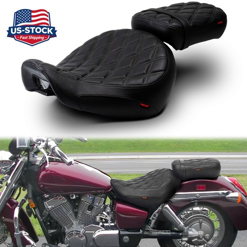 Black stitch seat - black, saddle