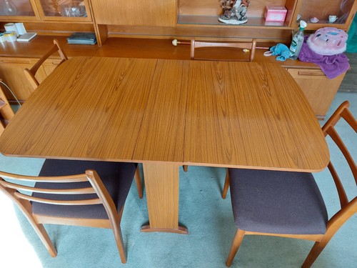 Retro 1960 1970s teak - 1960-1970s, veneer