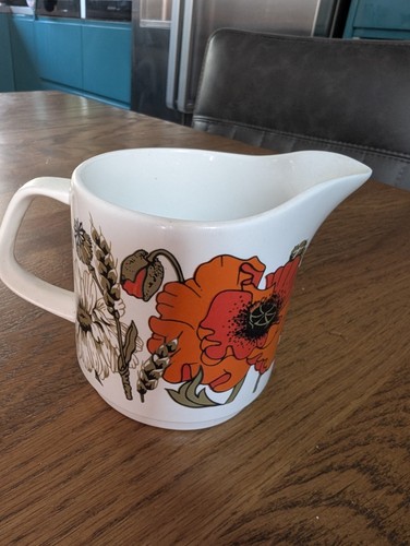 Meakin studio floral jug - meakin,