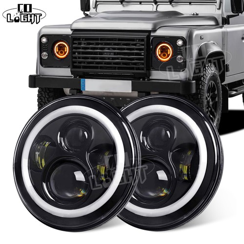 Pair led black halo - pair,
