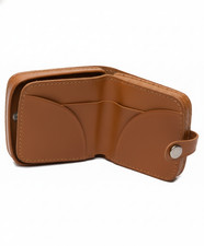 Leather square tray purse - leather,