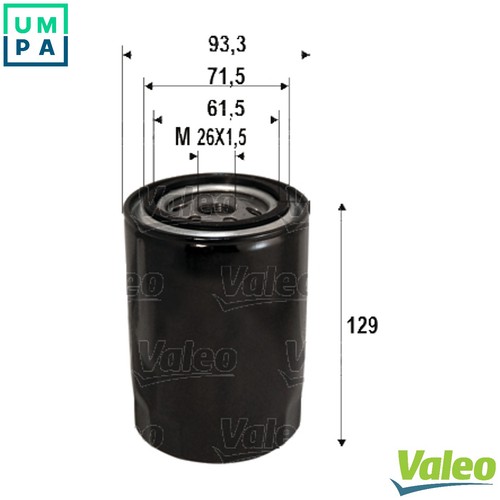 Oil filter 586095 for hyundai - filter,