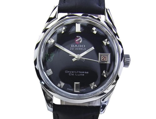 Vintage rare rado green horse - vintage,