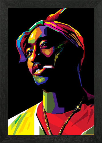 2pac tupac shakur framed - 2pac,
