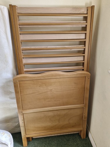 Beech convertible cot bed - cot, bed/