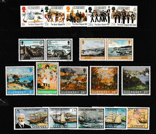 Guernsey 1983 commemoratives - guernsey,