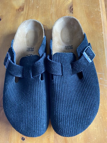 Birkenstock boston clog suede - boston,