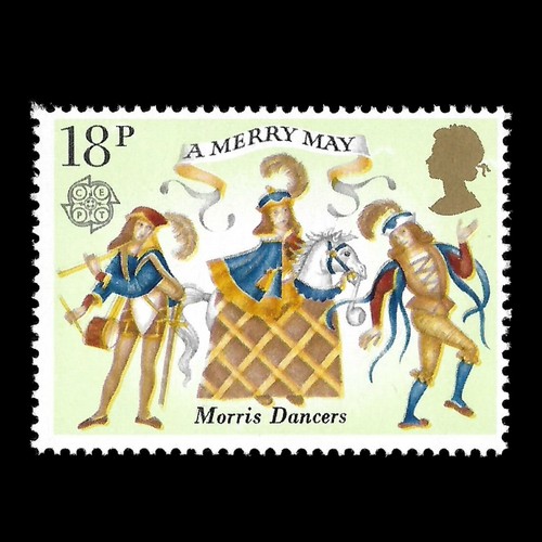 1981 qeii 18p folklore - gb,