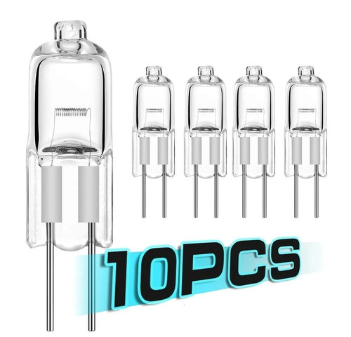 10pcs halogen light bulbs - g4,