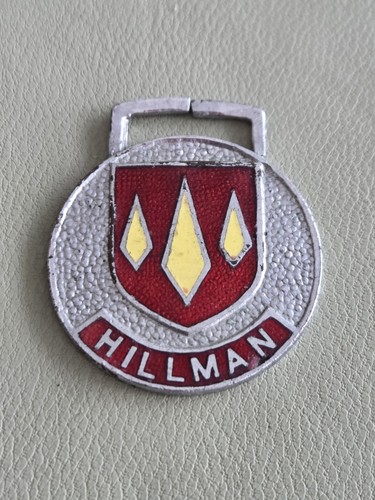Vintage hillman keyring fob - hillman,