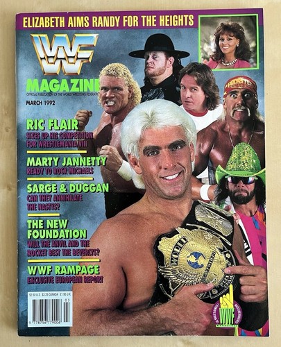 Wwf wrestling magazine - magazine, 1992