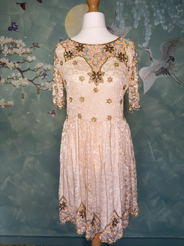 Embellished lace occasion - embellished,