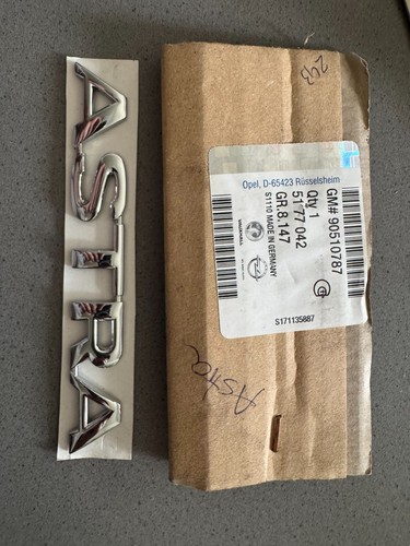 Opel astra lettering - g,