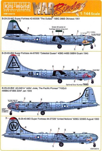 Kits world decals 144 boeing - 1/144,