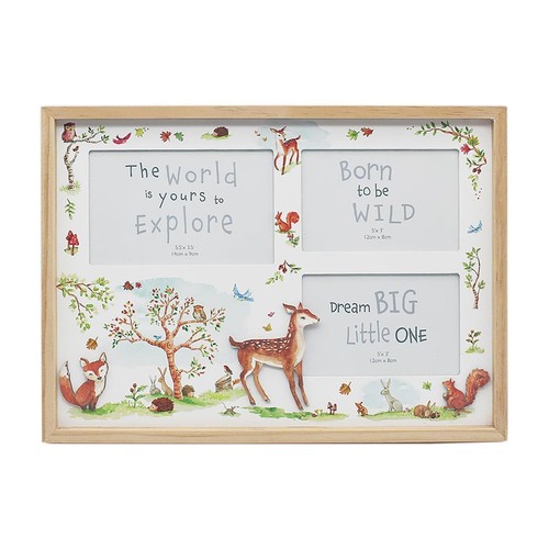 Woodland animals photo frame - woodland,