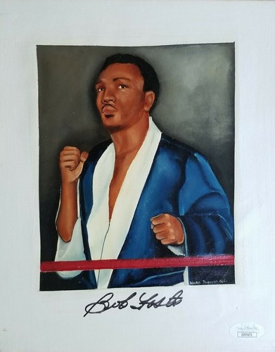 Bob foster signed 8x10 - foster,