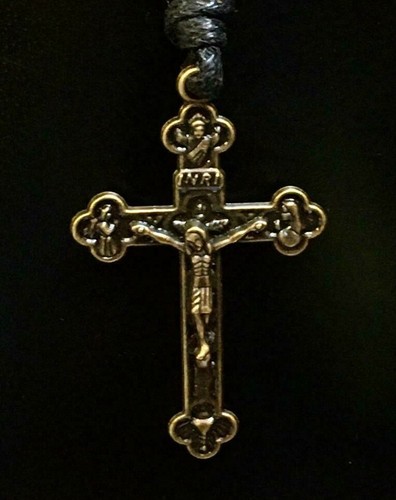 Crucifix jesus cross bronzed - jesus,
