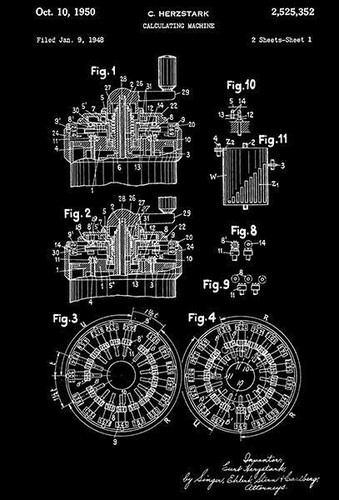 1950 curta calculating - curta,