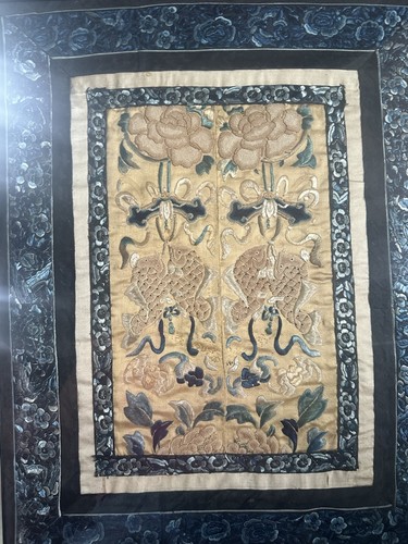 Antique chinese silk - chinese,
