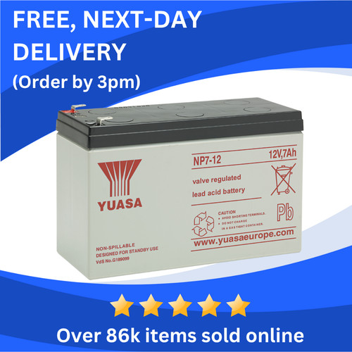 Yuasa np7 12v - yuasa, 7ah