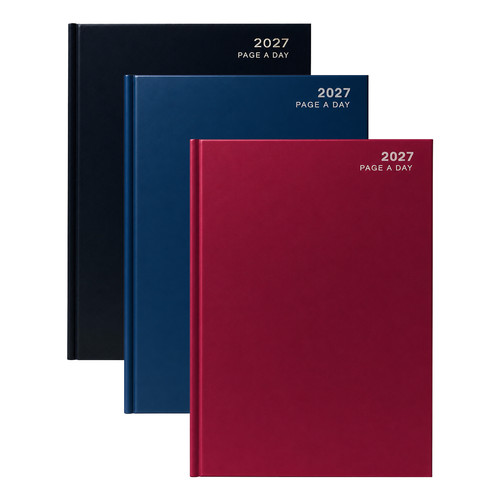 2027 diary day a page - 2027,