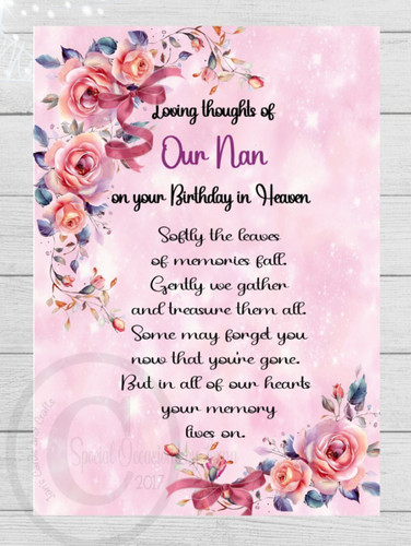 Grave memorial card mum love - card, mum,love