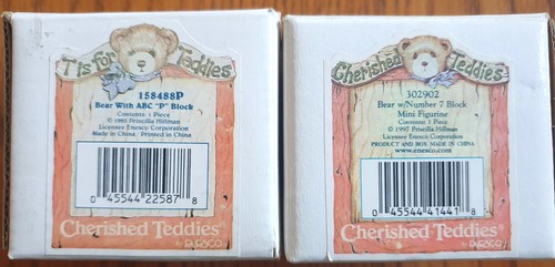 Cherished teddies bear - cherished, abc