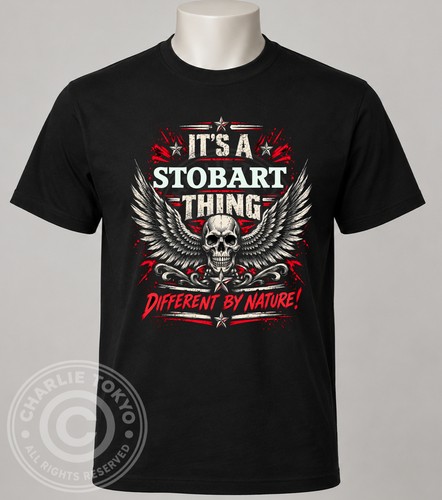 Stobart mens black - stobart, t-shirt