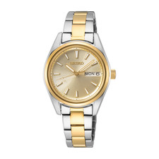 Seiko ladies quartz gold - quartz,