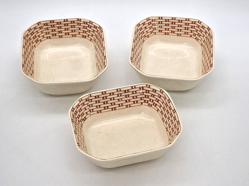 Vintage decorative basket - 3x,