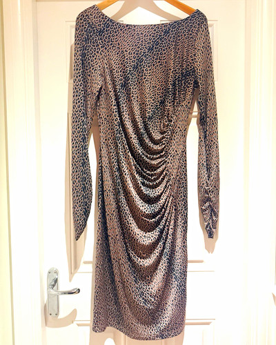 Bennett 100 silk leopard - silk,