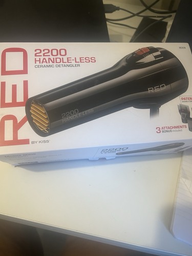 Kiss red 2200w handle - red, handle-less