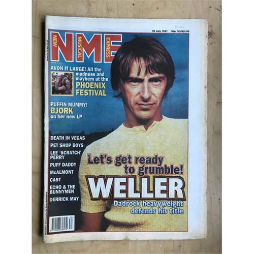 Paul weller nme magazine - magazine, july